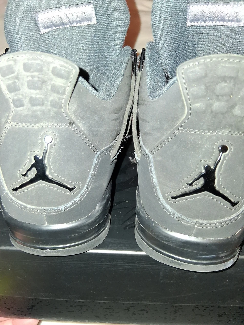 Nike Air Jordan 4 Retro Casual Sneakers - Black Cat